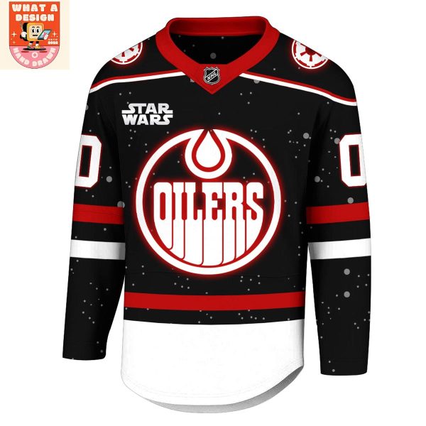 Edmonton Oilers Dark Side Galactic Personalized Jersey