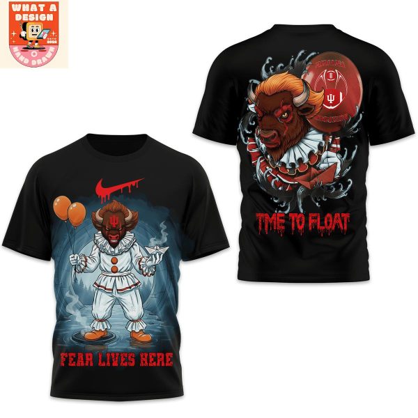 Indiana Hoosiers Time To Float Halloween Shirt