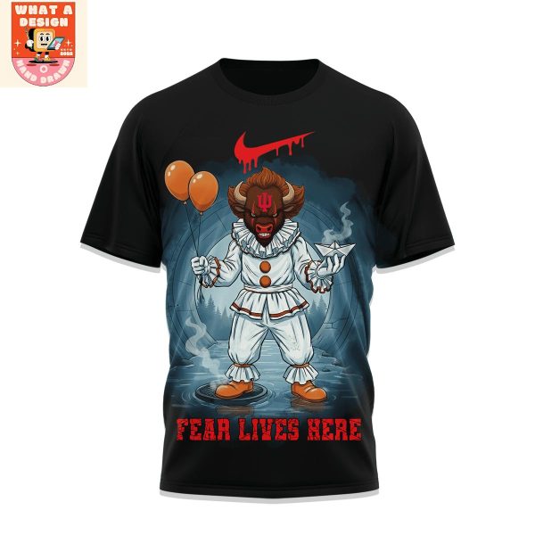 Indiana Hoosiers Time To Float Halloween Shirt