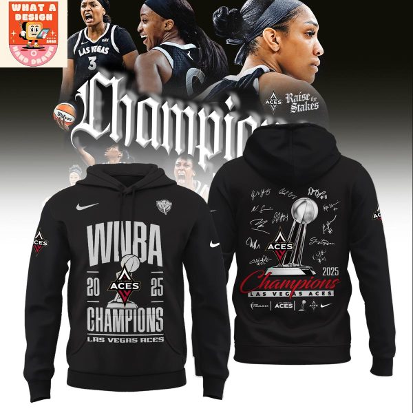 Las Vegas Aces WNBA Champions Limited Edition 2025 Hoodie T Shirt