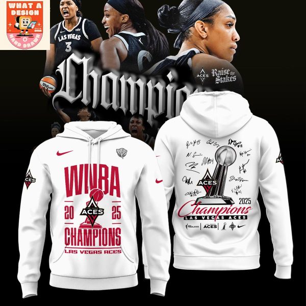 Las Vegas Aces WNBA Champions Limited Edition 2025 Hoodie T Shirt