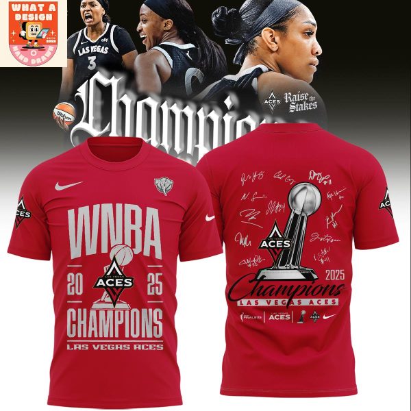 Las Vegas Aces WNBA Champions Limited Edition 2025 Hoodie T Shirt