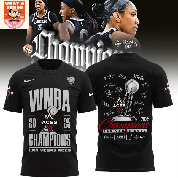 Las Vegas Aces WNBA Champions Limited Edition 2025 Hoodie T Shirt
