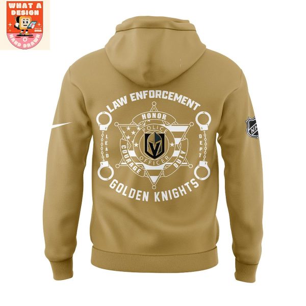 Las Vegas Knights Law Enforcement 2025 Hoodie Shirt
