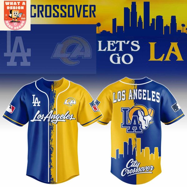 Los Angeles Dodgers x Rams City Crossover Jersey