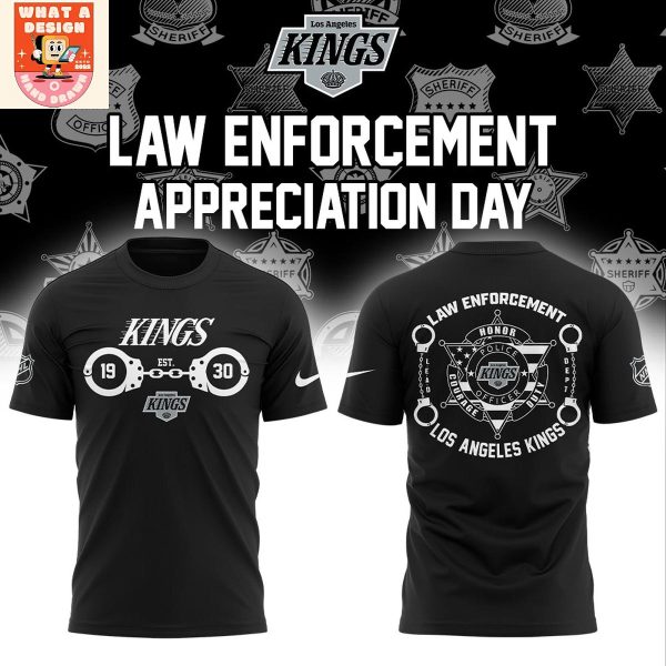 Los Angeles Kings Law Enforcement 2025 Hoodie Shirt