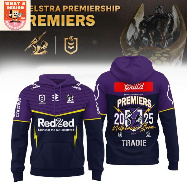 Melbourne Storm NRL Premiers 2025 Hoodie T-Shirt