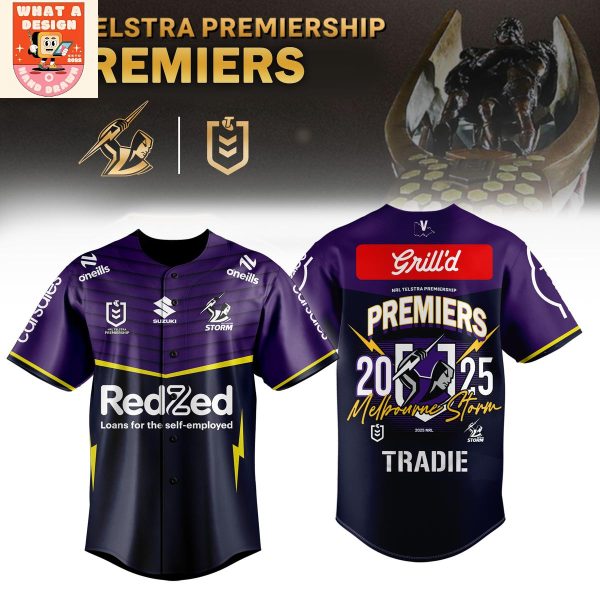 Melbourne Storm NRL Premiers 2025 Jersey