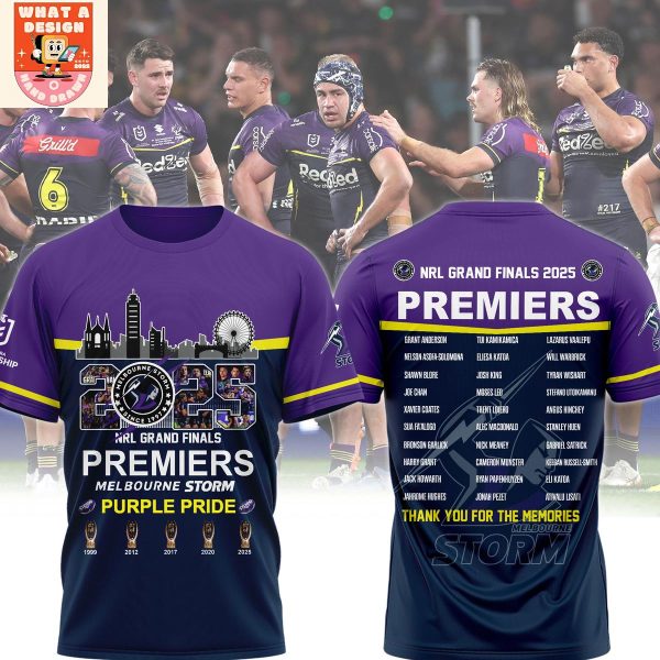 NRL Finals Premiers Melbourne Storm Hoodie Shirt