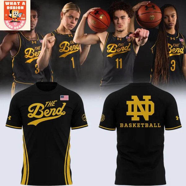 Notre Dame Basketball The Bend 2025 Hoodie Shirt