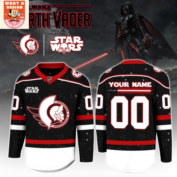 Ottawa Senators Dark Side Galactic Personalized Jersey