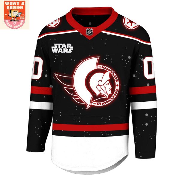 Ottawa Senators Dark Side Galactic Personalized Jersey