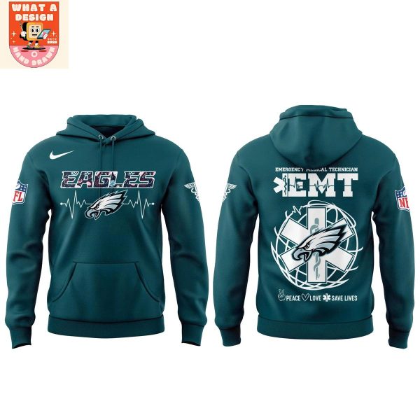 Philadelphia Eagles EMT Hoodie Shirt