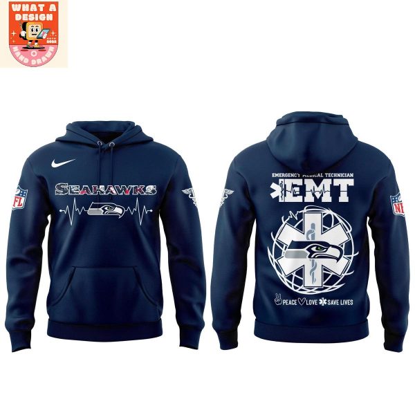 Seattle Seahawks EMT Hoodie Shirt