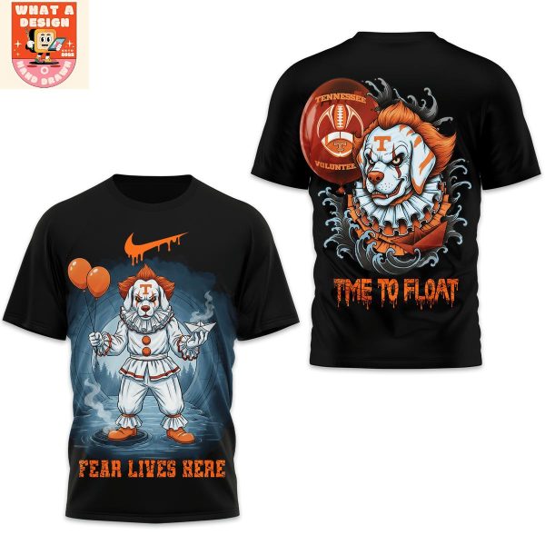 Tennessee Volunteers Time To Float Halloween Shirt