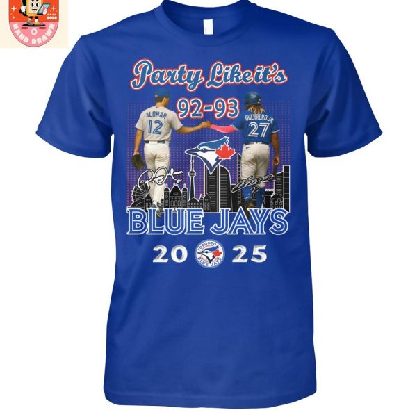 Toronto Blue Jays Party Like It’s Season 92 93 T Shirt