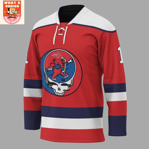 Washington Capitals x Dancing Bear Grateful Dead Hockey Jersey