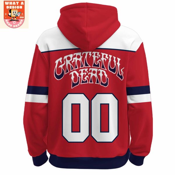 Washington Capitals x Dancing Bear Grateful Dead Hoodie Shirt
